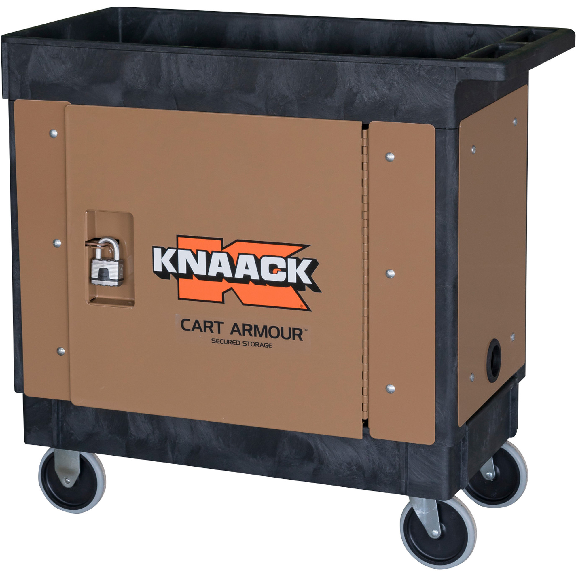 KNAACK Cart Armour Mobile Cart Security Paneling, Fits Rubbermaid Cart 9T66, Model# CA-02
